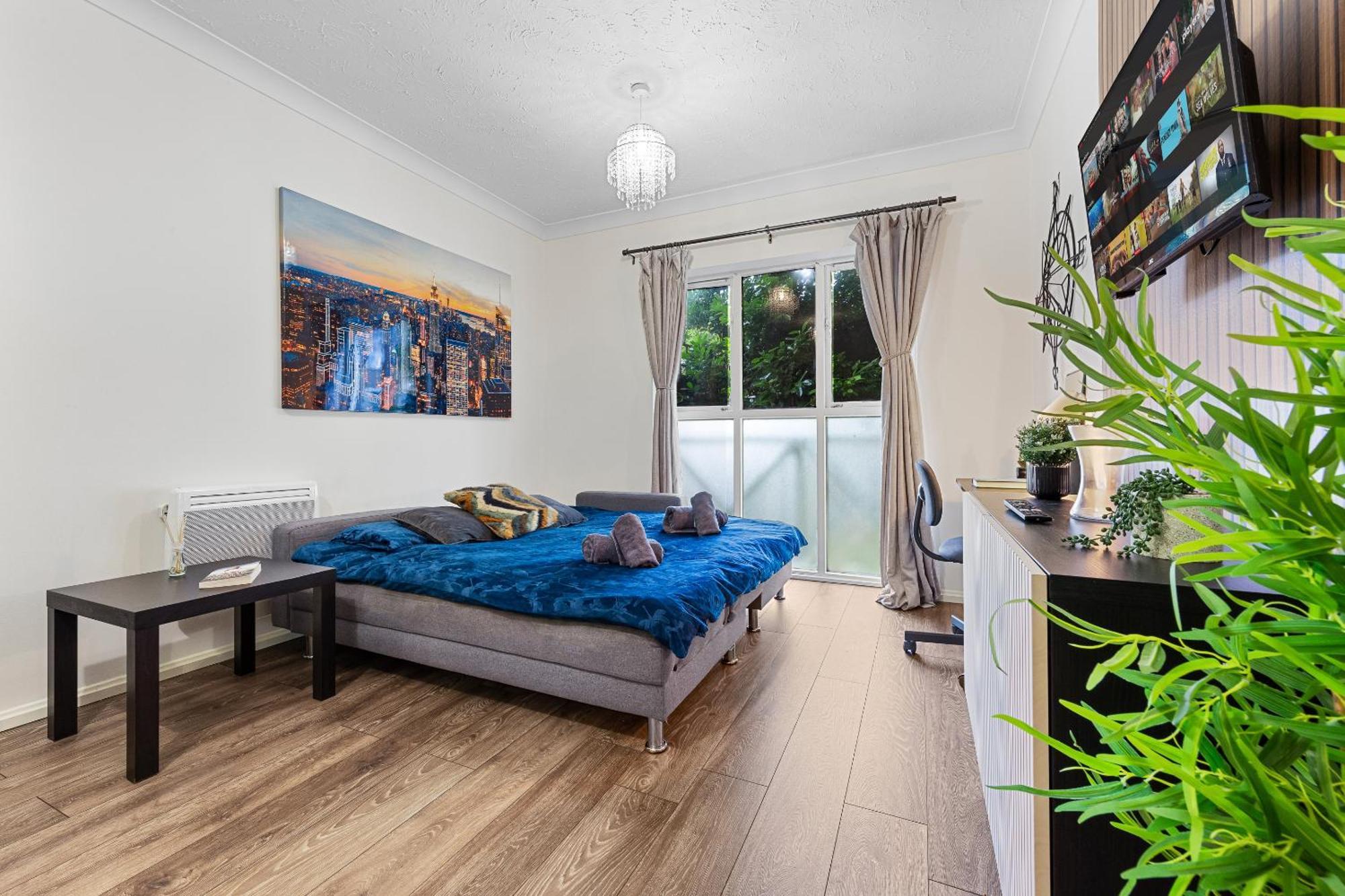 Elegant & Cozy Fbs Downtown Flat Apartment London Bilik gambar